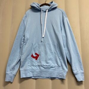 G/FORE Men's Blue Pullover Hoodie Sweatshirt Medium Casual Athleisure Streetwear